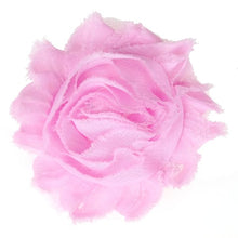 Laden Sie das Bild in den Galerie-Viewer, KINDERHAARREIFEN PINK PÜNKTCHEN MIT BLUME