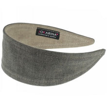 Laden Sie das Bild in den Galerie-Viewer, WENDEHAARREIFEN LEINENOPTIK LOAM/CAPPUCCINO