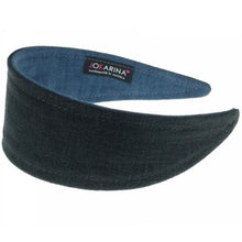 Laden Sie das Bild in den Galerie-Viewer, WENDEHAARREIFEN LEINENOPTIK BLACK/OXFORD